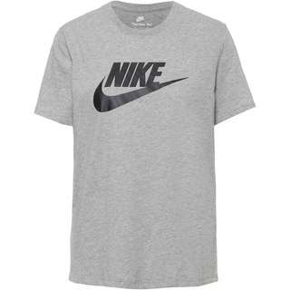 Nike Essential Icon Futura T-Shirt Damen dark grey heather