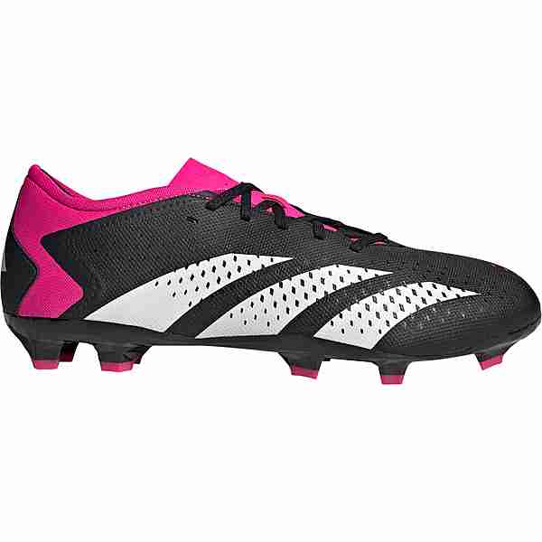 adidas PREDATOR ACCURACY.3 L FG Fußballschuhe core black-ftwr white-team shock pink
