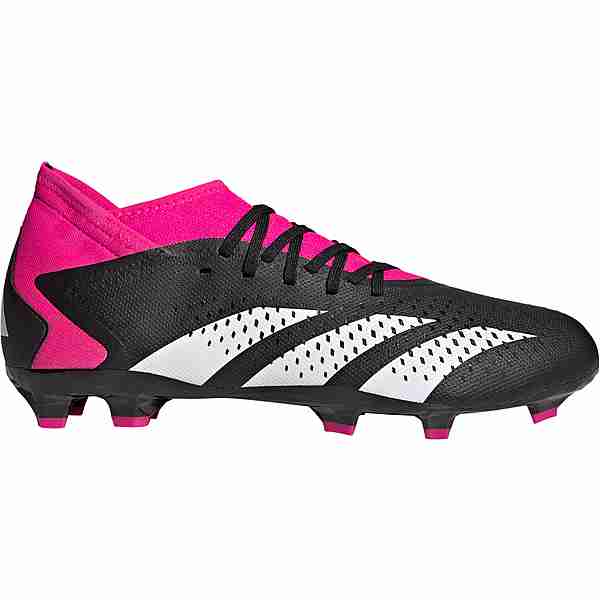 adidas PREDATOR ACCURACY.3 FG Fußballschuhe core black-ftwr white-team shock pink