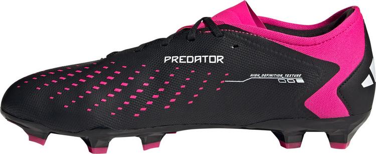 adidas adidas PREDATOR ACCURACY.3 L FG Fu&szlig;ballschuhe - core black-ftwr white-team shock pink - 0 | SportScheck