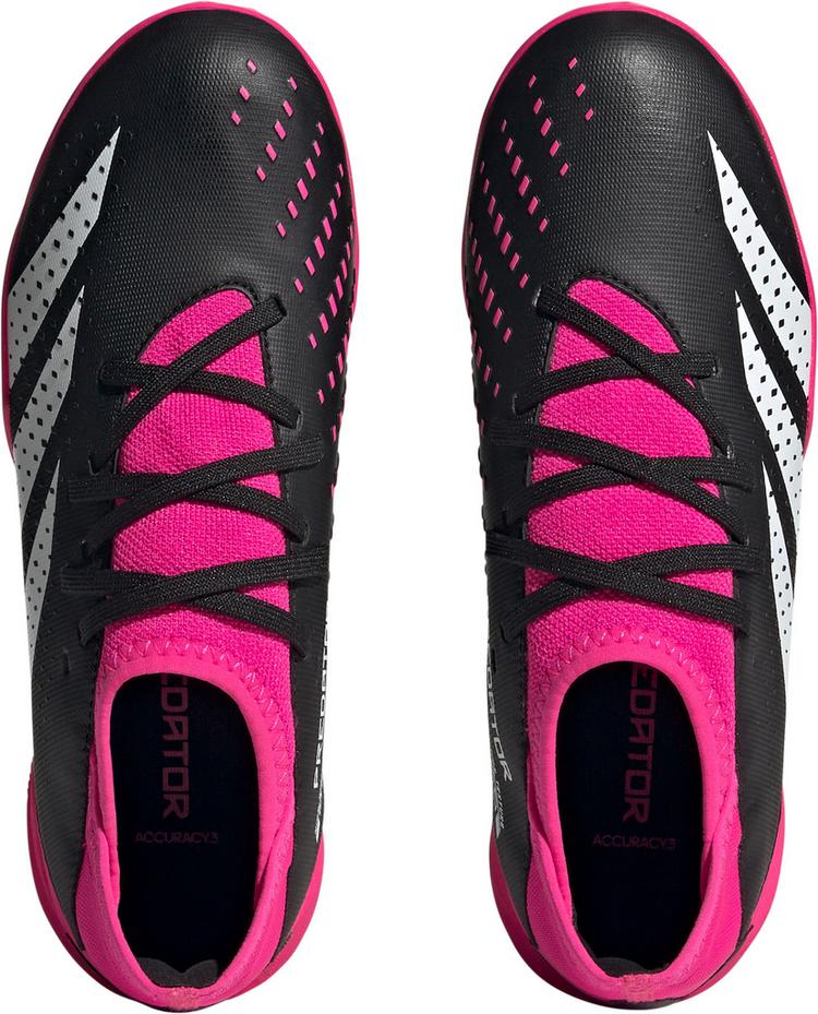 adidas adidas PREDATOR ACCURACY.3 TF J Fu&szlig;ballschuhe Kinder - core black-ftwr white-team shock pink - 0 | SportScheck