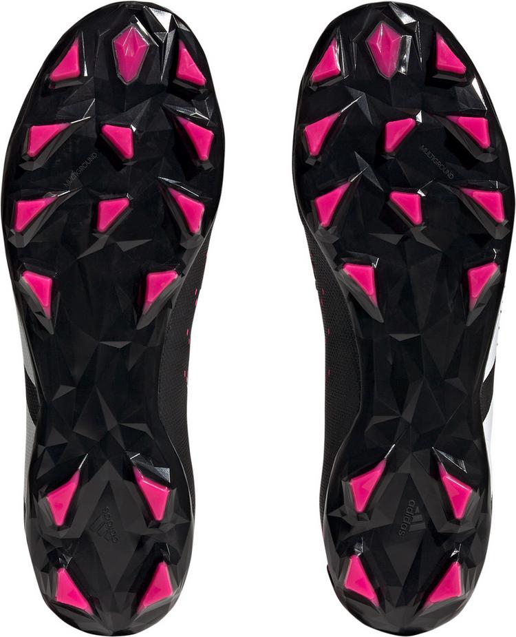 adidas adidas PREDATOR ACCURACY.3 MG Fu&szlig;ballschuhe - core black-ftwr white-team shock pink - 1 | SportScheck