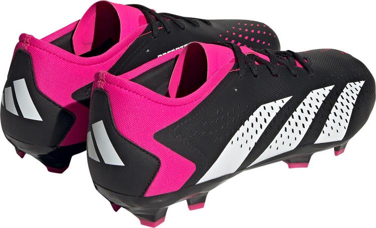 adidas adidas PREDATOR ACCURACY.3 L FG Fu&szlig;ballschuhe - core black-ftwr white-team shock pink - 3 | SportScheck