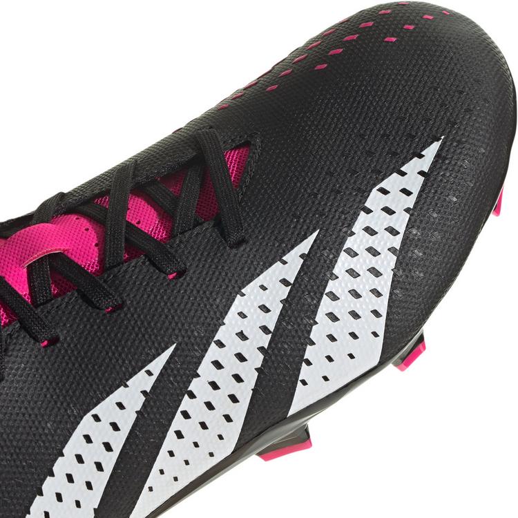 adidas adidas PREDATOR ACCURACY.3 L FG Fu&szlig;ballschuhe - core black-ftwr white-team shock pink - 5 | SportScheck