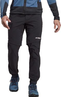 Rückansicht von adidas UTILITAS Zipphose Herren black