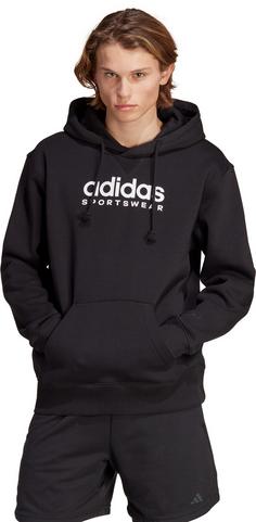 Rückansicht von adidas All Szn Hoodie Herren black