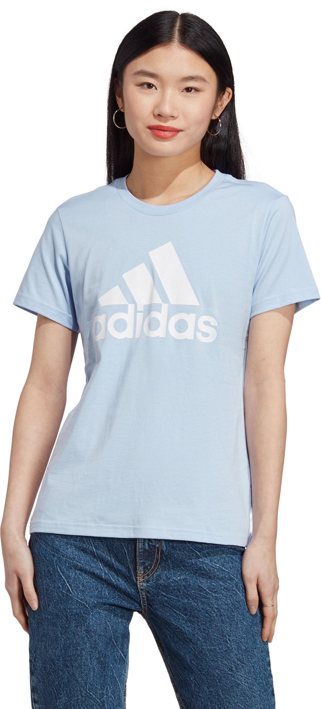 Adidas shirt blue and white best sale