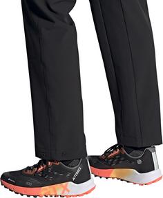 Rückansicht von adidas GTX TERREX AGRAVIC FLOW 2 Trailrunning Schuhe Damen core black-core black-coral fusion