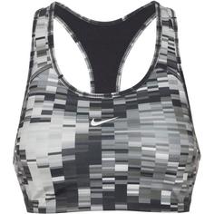 Nike DRI-FIT SWOOSH Sport-BH Damen black-white