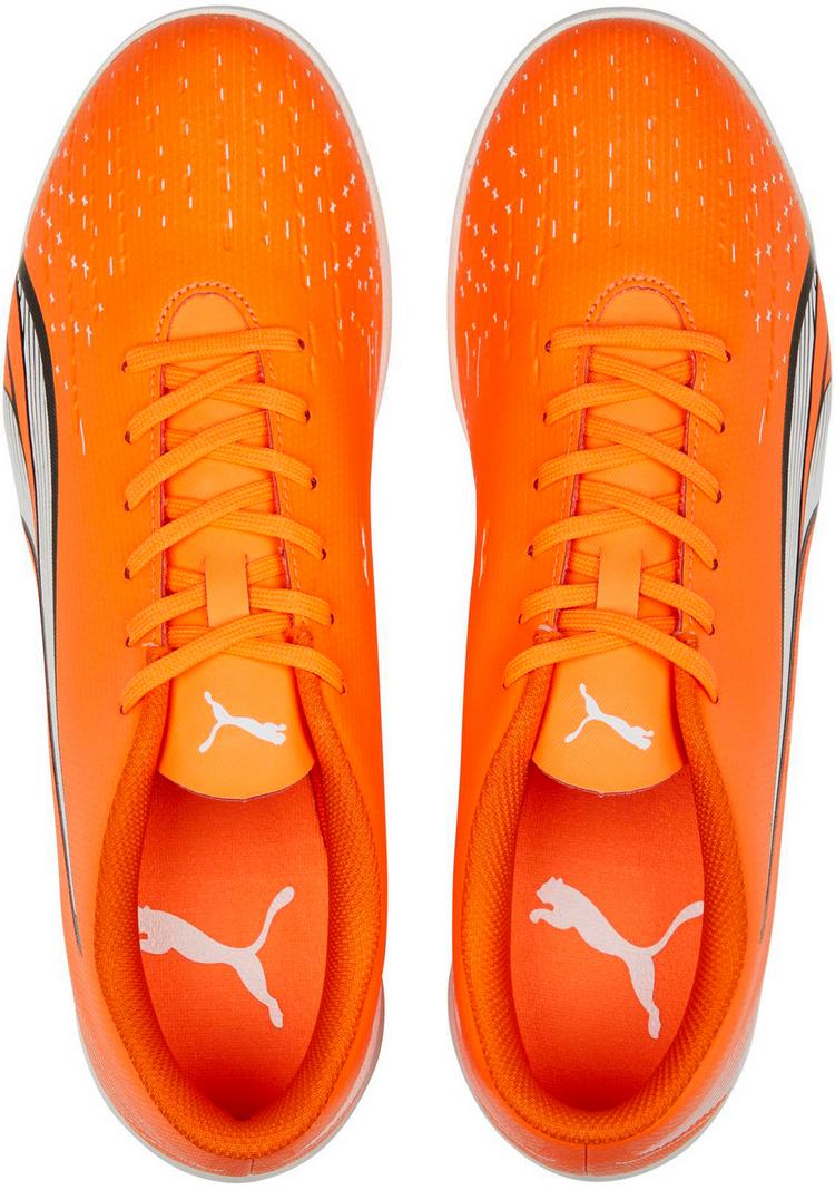 PUMA PUMA ULTRA PLAY IT Fu&szlig;ballschuhe - ultra orange-puma white-blue glimmer - 0 | SportScheck
