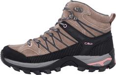 Rückansicht von CMP Rigel Mid WP Wanderschuhe Damen cenere