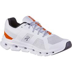 Rückansicht von On Cloudrunner Laufschuhe Herren undyed-white-flame