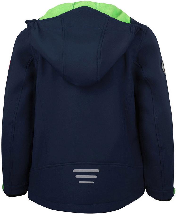 Trollkids Trollkids Trollfjord Softshelljacke Kinder - navy-light green - 0 | SportScheck