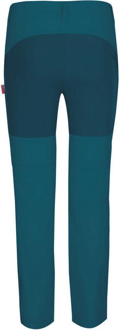 Rückansicht von Trollkids Nordfjord Slim Fit Zipphose Kinder teal