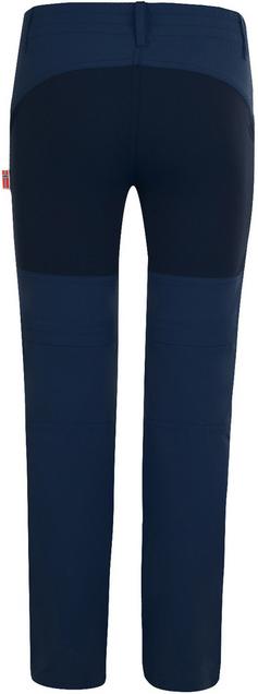 Rückansicht von Trollkids Nordfjord Slim Fit Zipphose Kinder navy