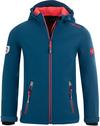 Trollkids TROLLFJORD Softshelljacke M&auml;dchen - midnight blue-coral