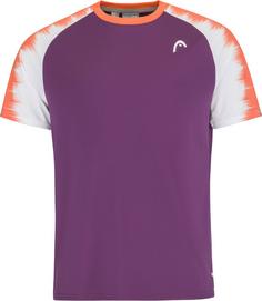 HEAD Topspin Tennisshirt Herren lilac-print vision m