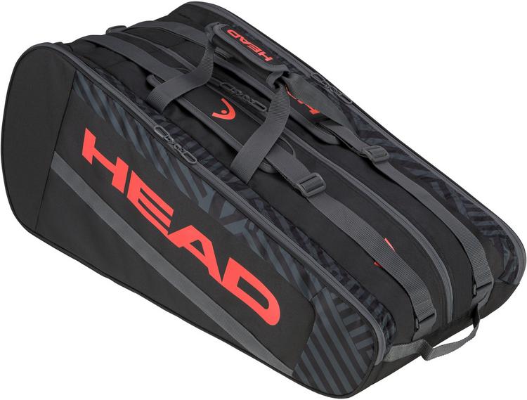 HEAD HEAD Base Tennistasche - black-orange - 0 | SportScheck