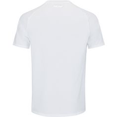Rückansicht von HEAD Performance Tennisshirt Herren print perf m-weiß
