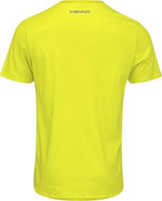 Rückansicht von HEAD CLUB BASIC Tennisshirt Kinder yellow