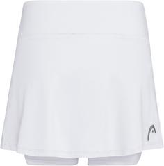 Rückansicht von HEAD CLUB BASIC Skort Kinder white