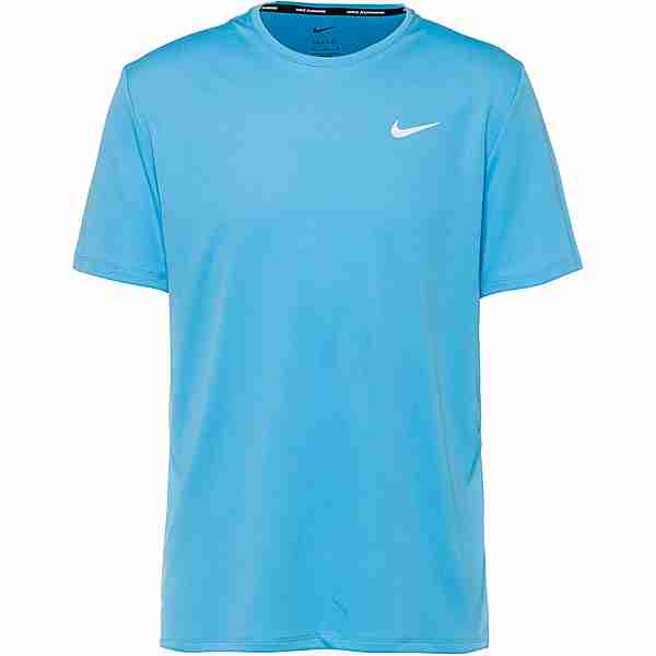 Nike Miler Funktionsshirt Herren baltic blue-reflective silv