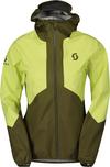 SCOTT Explorair Light Dryo Regenjacke Damen - fir green-bitter yellow