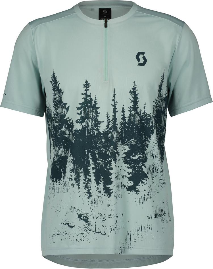 SCOTT SCOTT Trail Flow Funktionsshirt Herren - mineral green-aruba green - 0 | SportScheck