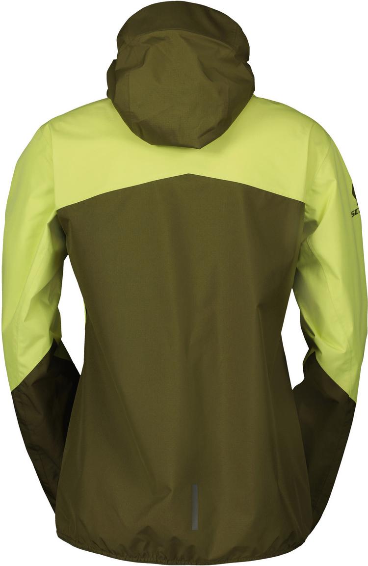 SCOTT SCOTT Explorair Light Dryo Regenjacke Damen - fir green-bitter yellow - 0 | SportScheck