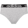 adidas Smart Cotton Solid Unterhose Damen - heather grey