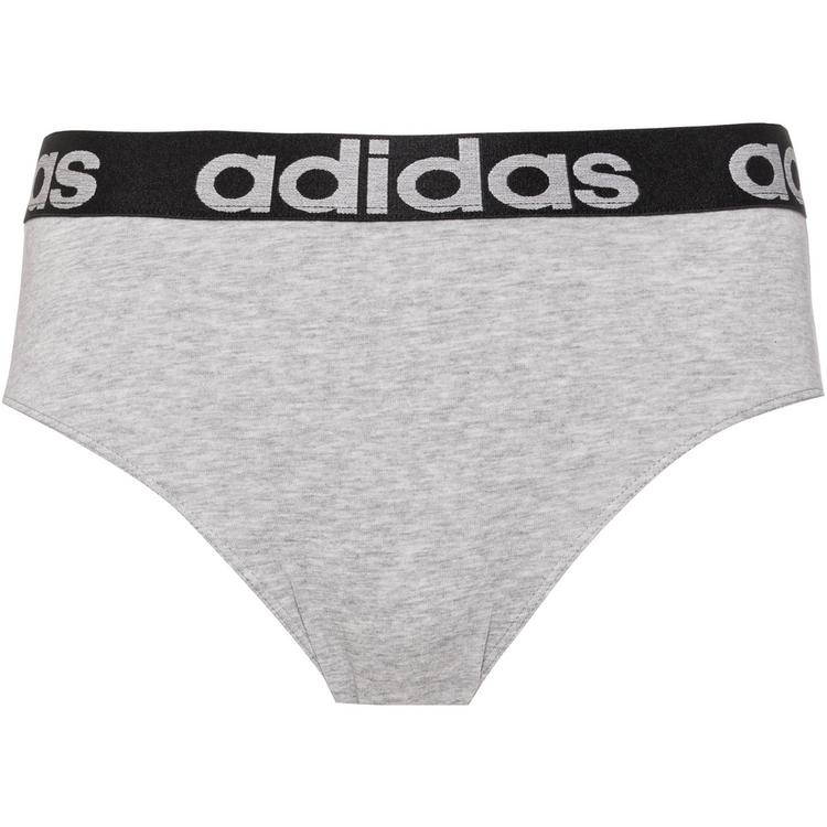 adidas adidas Smart Cotton Solid Unterhose Damen - heather grey - 0 | SportScheck