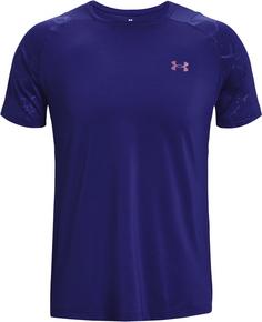 Under Armour Rush Emboss Funktionsshirt Herren sonarblue-black