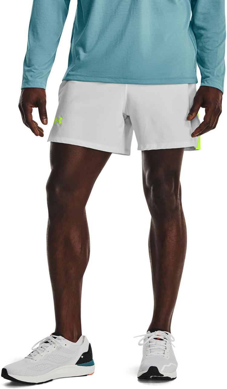 Under Armour Under Armour LAUNCH ELITE Funktionsshorts Herren - graymist-limesurge-reflective - 0 | SportScheck