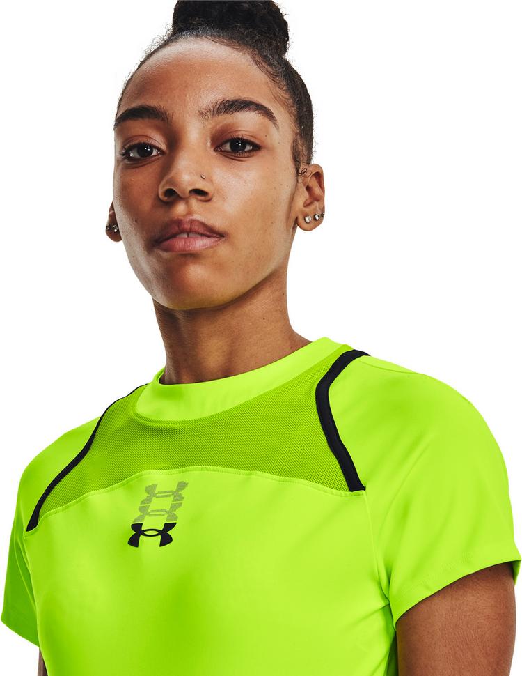 Under Armour Under Armour Run Anywhere Funktionsshirt Damen - limesurge-black-black - 4 | SportScheck