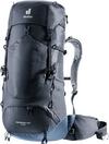 Deuter Aircontact Lite 40 + 10 Trekkingrucksack Herren - black-marine