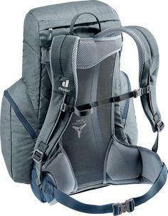 Rückansicht von Deuter Gröden 32 Wanderrucksack graphite-ink