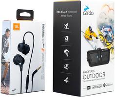 cardo PACKTALK OUTDOOR SPORTS COMMUNICATOR Kommunikationssystem black-white-grey