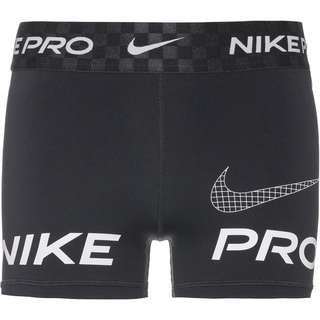 Nike PRO DF Tights Damen black-iron grey-white