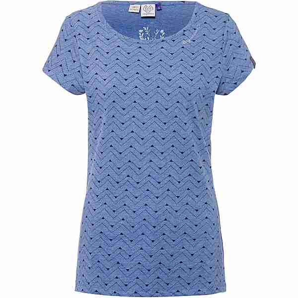 melange Online von SportScheck T-Shirt Damen Shop Zig im Zag kaufen Mint blue Ragwear denim