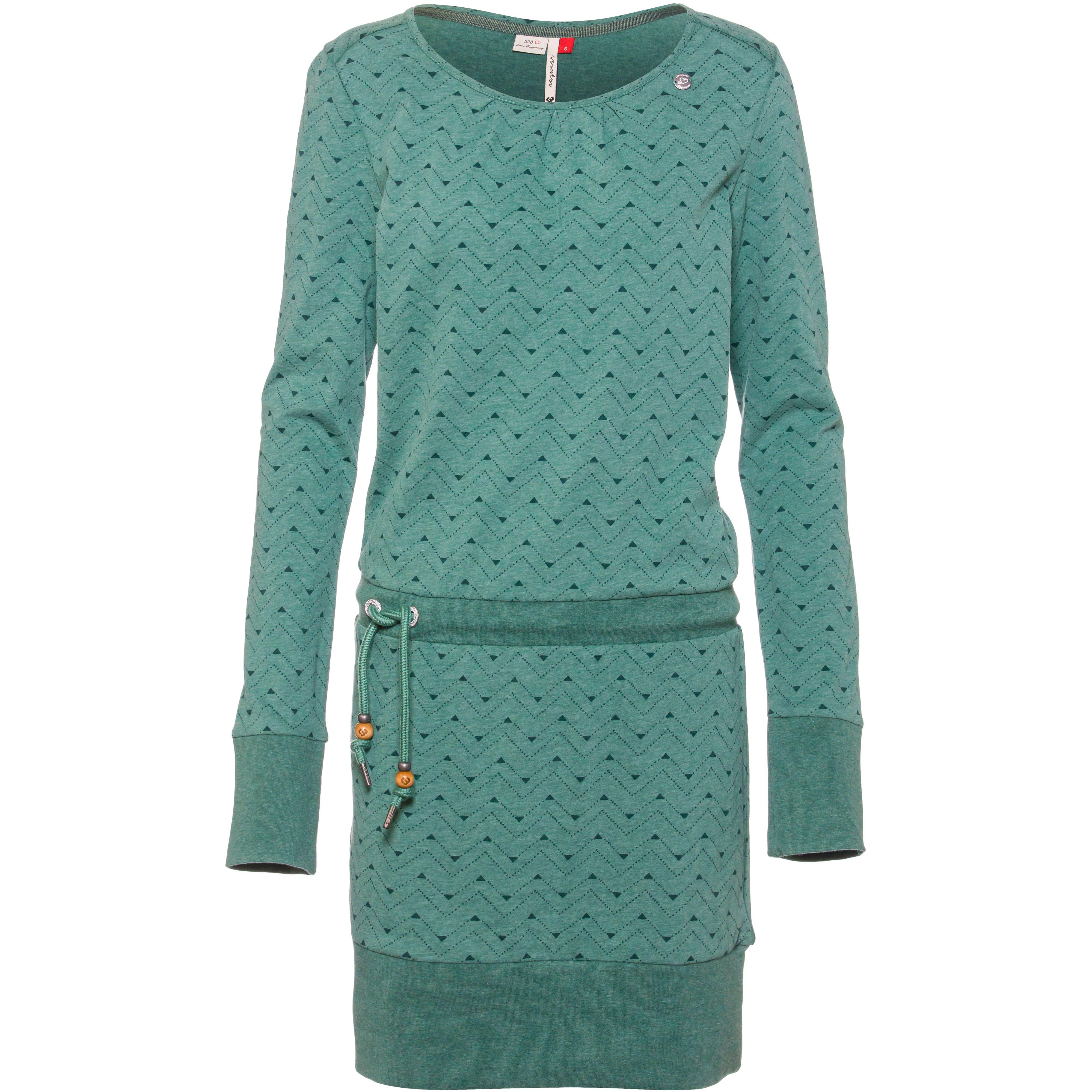 Ragwear Alexa Zig kaufen von im Online Jerseykleid green Shop SportScheck Damen Zag melange