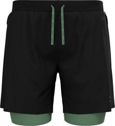 Odlo X-Alp Funktionsshorts Herren black-loden frost