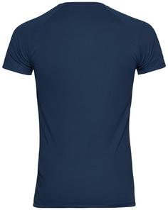 Rückansicht von Odlo ACTIVE F-DRY LIGHT Funktionsshirt Herren dark sapphire