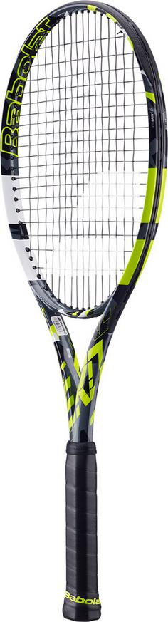 Rückansicht von Babolat PURE AERO Tennisschläger grey yellow white