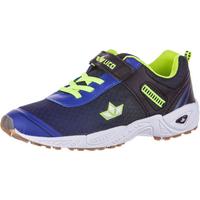 LICO Barney VS Hallenschuhe Kinder - blau-schwarz-lemon