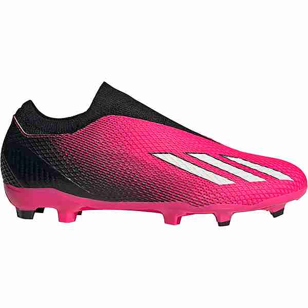 adidas X SPEEDPORTAL.3 Laceless FG Fußballschuhe team shock pink-zero met-core black