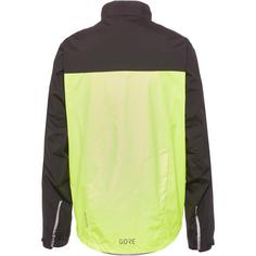 Rückansicht von GOREWEAR Spirit Fahrradjacke Herren neon yellow-black