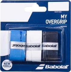 Babolat MY OVERGRIP X3 Griffband schwarz blau weiss