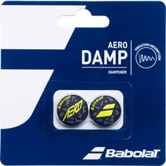 Rückansicht von Babolat AERO DAMP X2 Dämpfer bunt