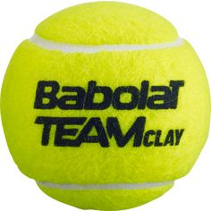 Rückansicht von Babolat TEAM CLAY X4 Tennisball yellow