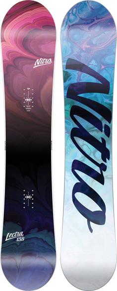 Nitro Snowboards LECTRA All-Mountain Board Damen multicolor